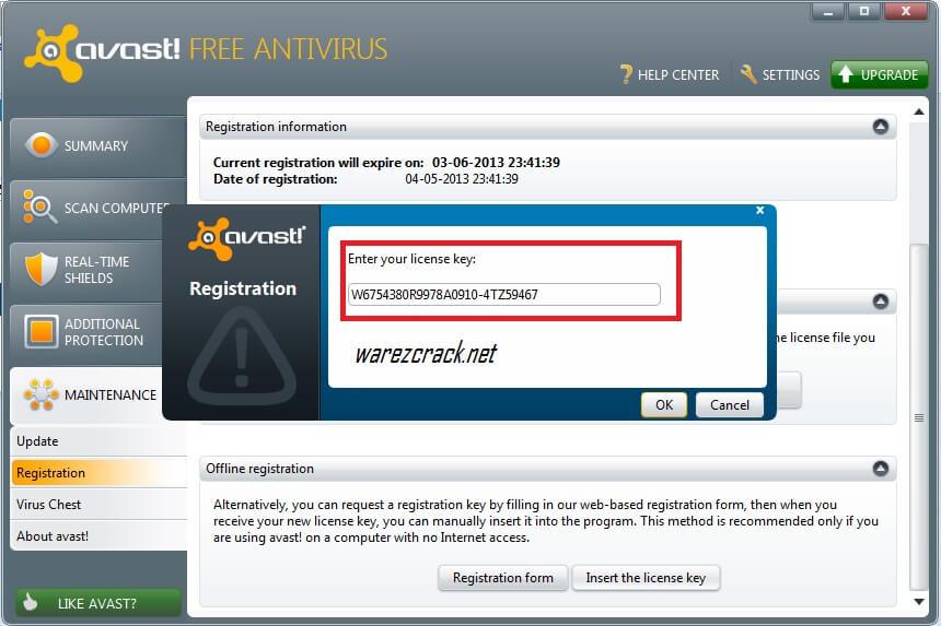 how to check avast expiry date